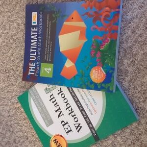 4th Grade Math Books Workbooks IXL EP Easy Peasy Worksheets Homeschool NEW